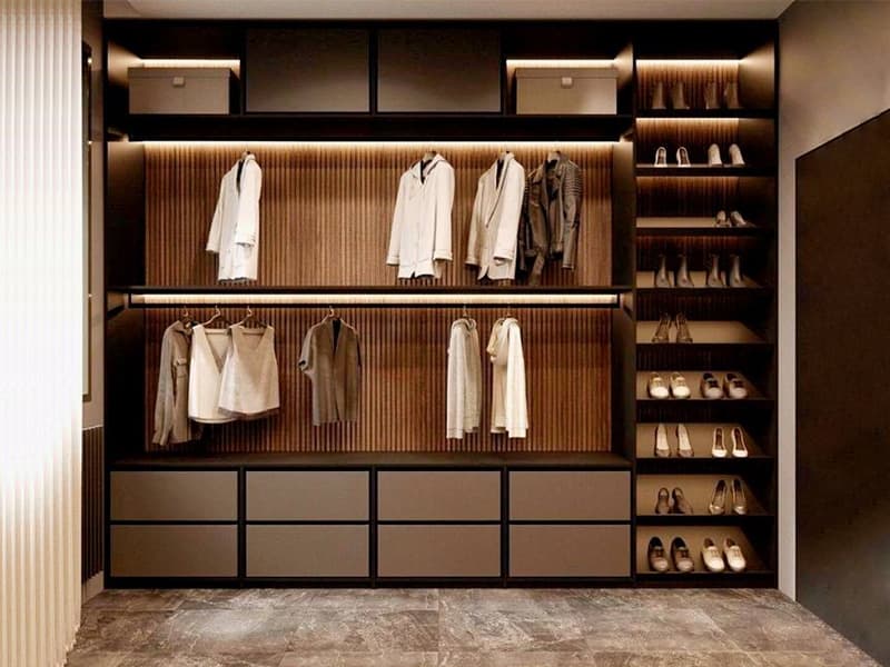 Multi-Storage Space Wardrobe