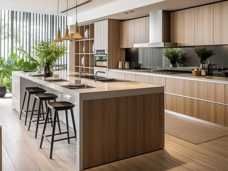 ทำไมคนจำนวนมากจึงเลือกตู้ครัวไม้วีเนียร์?